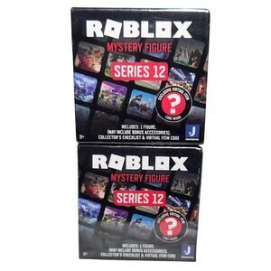 Roblox Mystery Figure Blind Box Series 12 Lot Of 2 Brand New Sealed